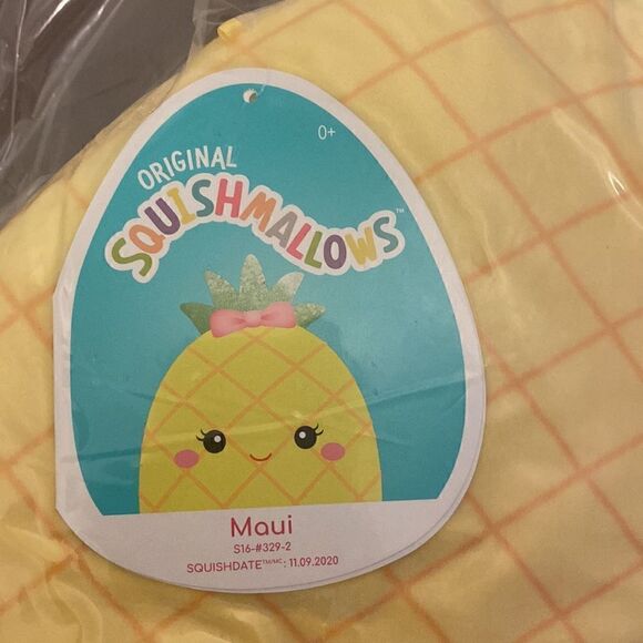 Kellytoys Squishmallows 16" Maui The Pineapple Plush Toy - Picture 6 of 8